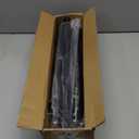 Black Long Curtain Rod Tension Shower Curtain Rods 30 to 120 inch Adjustable Spring Heavy Duty Rods for Bathroom Windows Outdoor No Drill No Slip Spliced and Telescopic Design