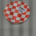 60PCS Pizza Theme Birthday Party Plates Red Green White Pizzas Checkered Disposable Paper Dessert Plates for Italian Pizza Birthday Decorations Party Tableware Set for Kids BBQ Picnic Supplies