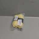 Glow in The Dark Crochet Polyester Yarn - Luminous Halloween Party Yarn - 3.52oz/100g 115.92yd/106m Light Yellow