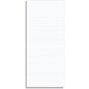 80lb White Linen Textured 4" x 9" Business Note Cards - 100 Blank Cards for Menu Cards, Program Cards, Rack Cards