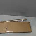 Ivilon Drapery Window Curtain Rod - End Cap Style Design 1 Inch Pole. 72 to 144 Inch Color Warm Gold