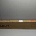 Saluro Front Door Mat, Heavy Duty Indoor Outdoor Entrance Door Mat, 96" x 48" Commercial Door Mats for Entryway, Durable Non-Slip Rubber Backing, Low-Profile Welcome Mats for Entry, Gray