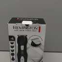 Remington All-in-One Grooming Kit, Lithium Powered, 8 Piece Set with Trimmer, Men's Shaver, Clippers, Beard and Stubble Combs, PG6025, Black