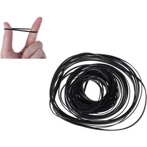 5 x Cassette Tape Machine Recorder Rubber Belt Repair Maintenance Mix Flat Cassette Tape for Recorders CD-ROM Video Machines DVD Drive,50Pcs (2mm)