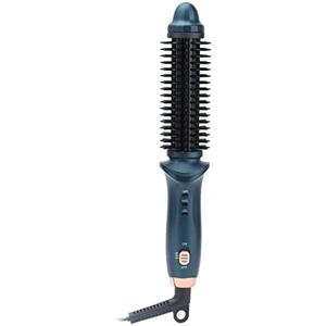 VBESTLIFE Heated Styling Brush, Hair Curler Straightener with Anti Scalding Design, Electric Wand for All Hair Types, Curling Brush for Short Hair and Styling
