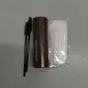 Eye-Brow Stamp Stencil Kit, Waterproof Brow Stamp Shaping Kit Eye Brow Definer & Filling Powder, Women Makeup Tools with 10 Reusable Eyebrow Stencils, 2 Brushes (Light Brown)