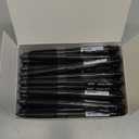 EYEYE G-103 Retractable Gel Pens Black 50 Pack, 0.5mm Extra Fine Point Ink Pen Quick Dry, Ballpoint Pen Fine Point Smooth Writing Pens for for Office School Supplies
