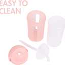 Boon Swig Toddler Silicone Straw Cup, 9 Ounces Pink