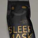 MABAO Sleep Mask for Side Sleeper, Eye Mask for Sleeping Women Men, 3D Contoured Cup No Eye Pressure 100% Light Blocking Sleeping Mask with Adjustable Strap Night Blindfold Flight, Travel, Nap, Black