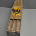 BAYKA Floating Shelves Bathroom for Wall  Shelf Over Toilet Farmhouse Rustic Wood for Bedroom, Kitchen, or Living Room Decor Organization, Christmas Decor Shelves  Rustic Brown, Set of 3 (15.7inches)