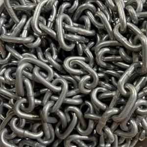 Made in USA 1/4" G43 High Test Chain NACM, Anchor Chain WLL 2,600 lb, Thick Hot Dipped Galvanized, Multiple Length Avaliable (20ft)