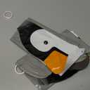 6 Pieces Walking Penguin Balloons Penguin Foil Pet Walking Animal Helium Balloons for Baby Shower Birthday Party Decoration Supplies