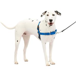 PetSafe Easy Walk No-Pull Dog Harness - The Ultimate Harness to Help Stop Pulling - Take Control & Teach Better Leash Manners - Helps Prevent Pets Pulling on Walks, Medium/Large, Royal Blue/Navy Blue