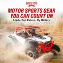 Badass Moto Roll Bar Grab Handles - SXS, ATV, & UTV Grab Handles Grips (Black 4-PK)