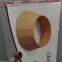 42in Extra Large Christmas Tree Collar - Wicker Woven Tree Collars for Artificial Trees - Handmade Rattan Rustic Farmhouse Basket for Tree Base Cover with Cord Cut-Out for 9ft 10ft 12ft Tree (Brown)