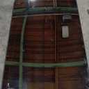 Full Length Mirror, 86"x46" Oversized Floor Mirror with Stand, Hanging Mounted for Bedroom, Living Room, Cloakroom, Black