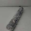 Washable Vintage 2x6 Bathroom Rugs: Soft Carpet with Non-Slip Backing for Hallway Entryway Kitchen Stain-Resistant Bedroom Floor Mat  Gifts for Newlyweds/Household Home Decor (2x6,Floral/Blue)