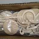 Tinksky 140 Wooden Table Numbers with Holder Base for Wedding Home Party Decoration, Pack of 40