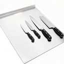 Stainless Steel Cutting Boards for The Kitchen, Suitable for Meat, Fruits, Vegetables, Bread, and Baking Large-sized Cutting Boards (70 x 40cm/27.5 x 15.7 in)