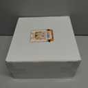 Supernal 60pcs Thanksgiving Plastic Plates Heavy Duty,Fancy Scalloped Plates with Fall Pumpkin and Autumn Maple Leaves, Include 30 Dessert Plate&Dinner Plastic Plate for Thanksgiving Party