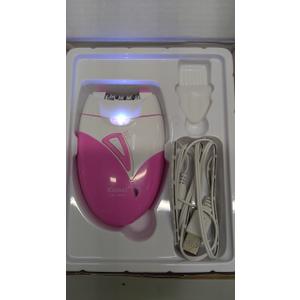 SOONHUA Facial Epilator, Rechargeable Cordless Hair Removal Epilator with LED Light, Wet & Dry, for Armpit, Legs, Arms, Face