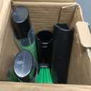 SEAAES 61.5 Inch Long Snow Brush with 5.2" Extra Wide Ice Scraper for Truck, Extendable Snow Scraper with Foam Grip, 360° Pivoting Brush for Car SUV Jeep RV Vehicle Windshield Window  Green