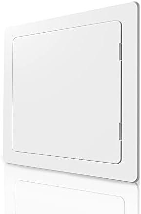 Access Panel for Drywall - 24x24 Inch Wall Hole Cover - Heavy Durable Plastic White Door for Plumbing