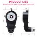 12v Motor Gearbox RS550 40000RPM High Speed 2Pcs Ride On Car Gearbox fit Kids' Electric Vehicles Jeeps ATV Truck Car SUV 12V Ride on Toys Replacement