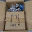 KCO Lighting Mid Century Modern Black Semi Flush Mount Ceiling Light Smoke Grey Globe Glass Ceiling Light Industrial Hallway Close to Ceiling Lights for Porch Bedroom Living Room