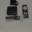 Android 14.0 TV Box 2025, LEFFOT RK3518 4K Ultra HD Streaming Device for TV, 2GB RAM 16GB ROM, Smart TV Box with Voice Remote, 2.4G & 5G WiFi 6, BT 5.4, USB 3.0, HDR10, Rockchip RK3518 Quad-Core A53