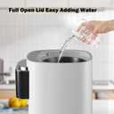 OCTAVO Water Boiler & Warmer 5 Liter, 304 Stainless Steel Water Tank, 700 Watt 6 Adjustable Water Temperature, LCD Touch Control Screen, Child Lock with Water Shortage Indicator