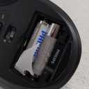 Philips Ergonomic Mouse - Vertical Mouse with 800/1200/1600 Adjustable DPI, 6 Silent Buttons Design for S/M Hands, Auto Power Saving,Light Weight, 2.4GHz Wireless Mouse for Laptop, Desktop, PC-Black