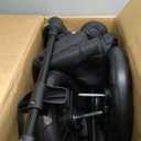 Accombe Baby Stroller, 2 in 1 Newborn Stroller Convertible Bassinet for Infant Toddler Pram with Footmuff (Black)