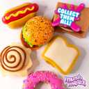 Taba Squishy- Cinnamon Roll (Jumbo) Large, 3.5" Super Soft & Sticky Layered TABA Squishies - Squish, Squeeze, Great for Stress Relief - Sensory / Fidget Play Food Squishy Toys