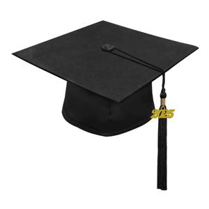 CLERKMANS Unisex Deluxe Masters Graduation Cap