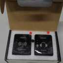 LEKATO MS-1 Wireless in Ear Monitor System, 2.4GHz Stereo in-Ear Monitoring with Transmitter Receiver Clip On, One to Many, Auto-Pairing,Wireless IEM for Band Rehearsal,Studio, Church,Small Gigs (Black)