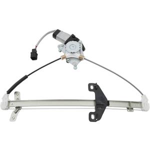 FINDAUTO Power Window Regulator Rear Right Passenger Side with Motor fits for Honda for Accord for 2003-2007, 72710-SDA-A01 72710-SDC-A01 748-045