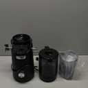 ACOQOOS Juicer Machines, 5.3" Wide Chute for Whole Fruit and Vegetable,1.8L Auto-Feed Time-Saver, Slow Masticating High Yield, Easy to Clean Cold Press Juicer with 2 Cups (Black)