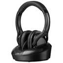 iLive Electronics Radio Frequency Wireless Headphones with Transmitter/Charging Dock, Black (IAHRF79B)