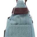 KAUKKO C3+c4 Women's Shoulder Bags (Pack of 10), Khaki Green 94, Taille unique, Tote