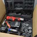 18V MAX 22KN Pro Press Tool, Cordless Plumbing Kit for Copper & PEX Pipes, 3-Second Fast Cycle, 1/2" 3/4" 1" Copper Dies, 3/8"–1" ASTM F1807 PEX Dies, F877 Stainless Sleeves (KF-1930SF)