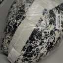 Anysay Heated Blanket Throw with 1/2/4/6/8 Hours Auto-Off 10 Heat Level, 50'' * 60'' Cozy Faux Rabbit Fur Bubble Electric Blanket with Overheat Protection(Tie-Dye Green)