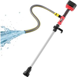 Cordless Stick Water Transfer Pump Compatible with Milwaukee 18V Battery (Tool Only), 720 GPH Portable Electric Utility Pump with 32FT Lift, Brushless Sump Pump for Pool, Garden, Pond, RV and Boat