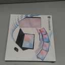 Keyboard Case for iPad mini 7 (A17 Pro 2024) & Mini 6 (2021) 8.3inch - with Mouse and Magnetically Keyboard, Case with Pencil Holder for iPad mini 7th/6th Generation, Auto Sleep/Wake, Pink