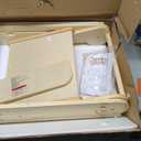 Foldable Toddler Tower 95% Preassembled Kitchen Stool Helper Folding Step Stool for Kids with 3 Adjustable Height Montessori Toddler Standing Tower for Kitchen Counter Sink Natural