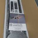 PRIOR FITNESS Permanent Fixed Dance Pole Kit, Professional 45mm Spinning & Static Dancing Pole Heavy-Duty Steel Pole Dance for Home, Adjustable Height Excellent for Home Exercise Studio Club Gym (Black)