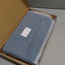 ZIWUROAD Square Tablecloth, Blue Table Cloth for Square or Round Tables, Waterproof Spill Proof Washable Tablecloth, Linen Dining Table Cover for Wedding, Party, Farmhouse - 54'' x 54'', Blue