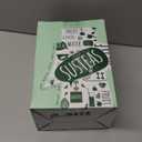 SUSTEAS Rotary Cheese Grater with Handle - Vegetable Shredder with 5 Well-designed Blades & Strong Suction Base,Round Mandoline Slicer & Food Chopper for Kitchen,with Blade Storage Box(Retro Green)