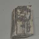 18-Piece Subway Tiles Peel and Stick Backsplash PVC Tile, 3" x 6" Vintage Wood Stick on Tiles for Backsplash Kitchen, Bathroom, Laundry Room, Camper, Fireplace