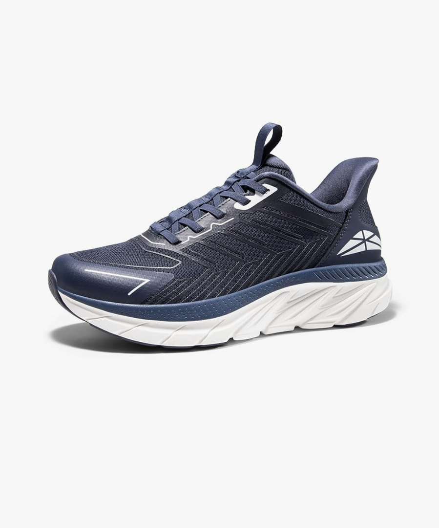 Men's Slip On Walking Shoes Running Comfortable Tennis Breathable Non Slip Athletic Gym Workout Cross Training Fashion Sneakers size 9